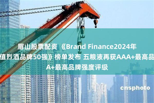 眉山股票配资 《Brand Finance2024年全球最具价值烈酒品牌50强》榜单发布 五粮液再获AAA+最高品牌强度评级