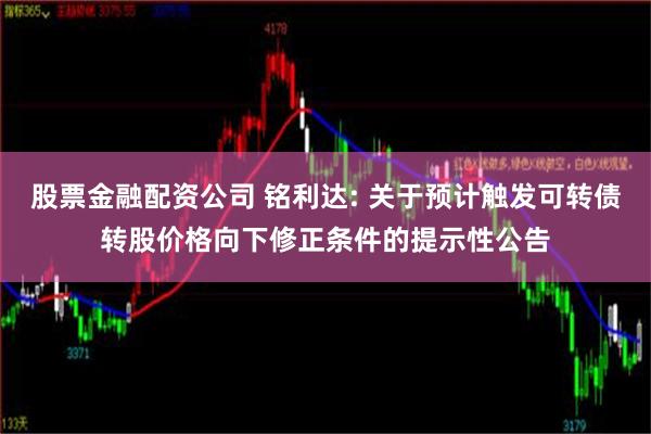 股票金融配资公司 铭利达: 关于预计触发可转债转股价格向下修正条件的提示性公告