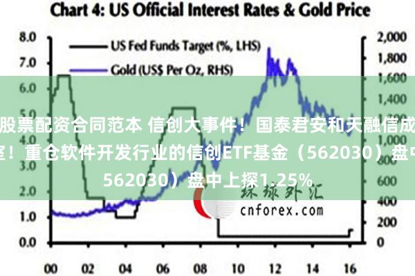 股票配资合同范本 信创大事件！国泰君安和天融信成立联合实验室！重仓软件开发行业的信创ETF基金（562030）盘中上探1.25%