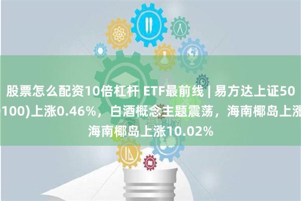 股票怎么配资10倍杠杆 ETF最前线 | 易方达上证50ETF(510100)上涨0.46%，白酒概念主题震荡，海南椰岛上涨10.02%